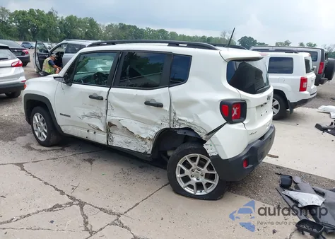 2020 Jeep Renegade Sport 4X4 из США, поврежденный, VIN ZACNJBAB2LPL32886